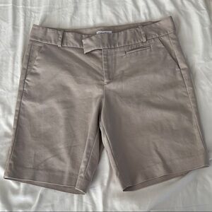 Calvin Klein Men's Beige Flat Front Shorts